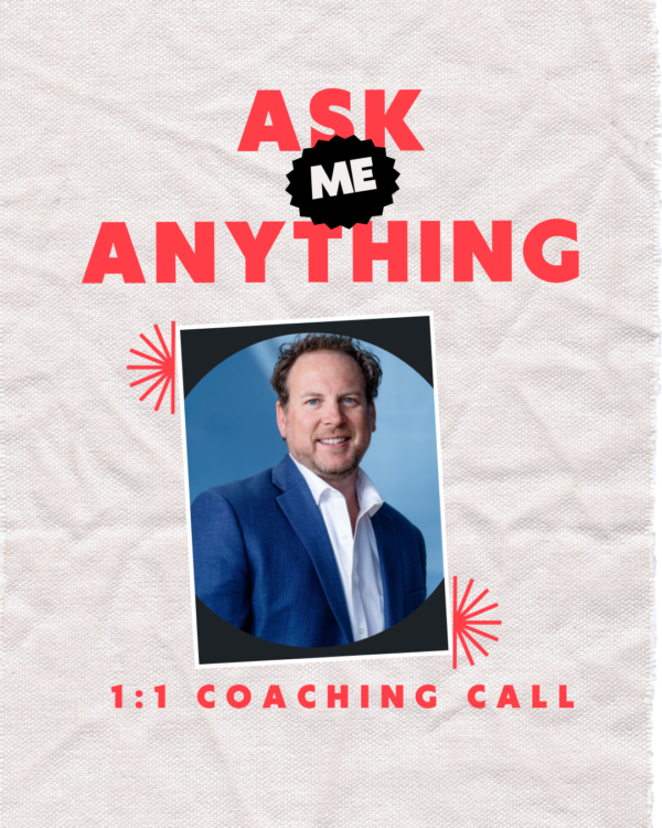 Ask Me Anything 1:1 Coaching (AMA)