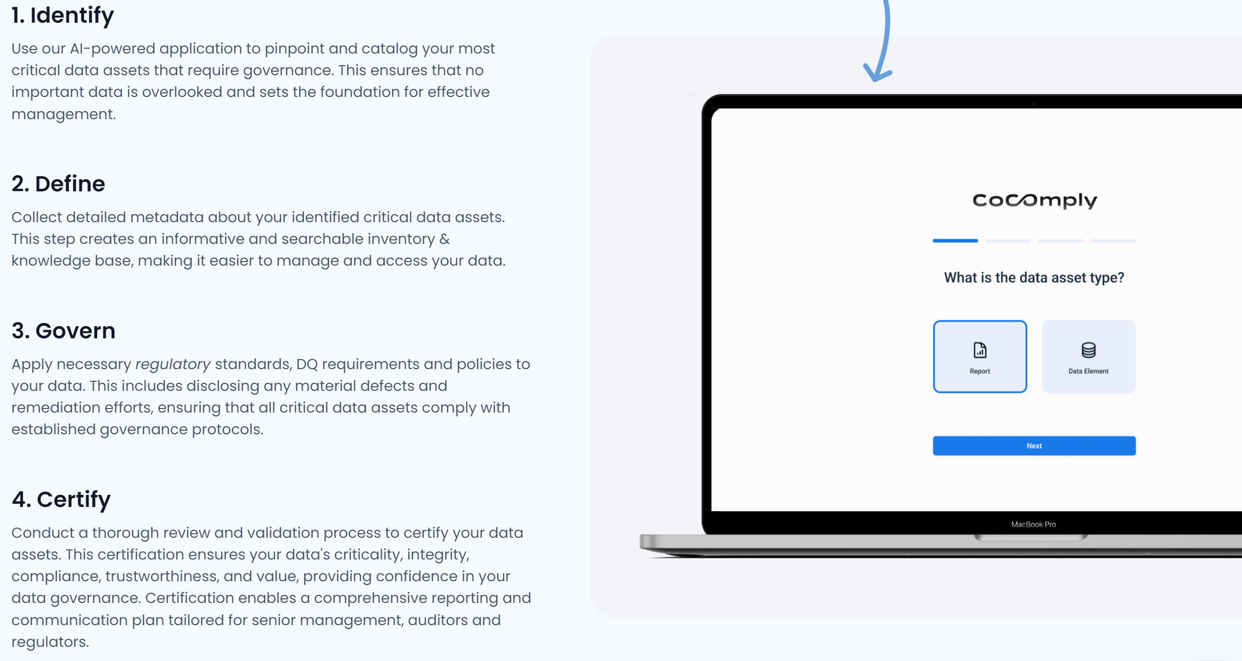 Data Certification and Governance in a box